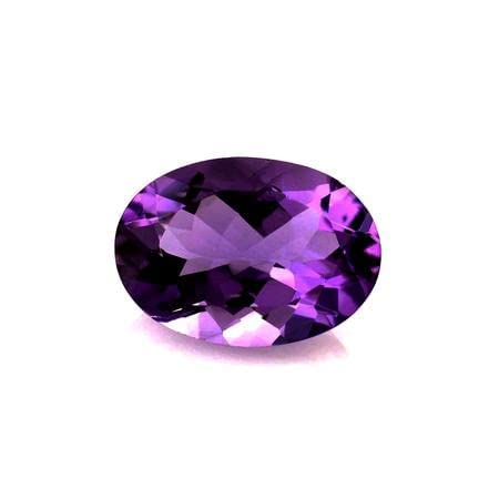 Améthyste Jamuniya Katela pierre de naissance naturelle 4.00 Ratti Manu Gems B09NZVVS-AMZ
