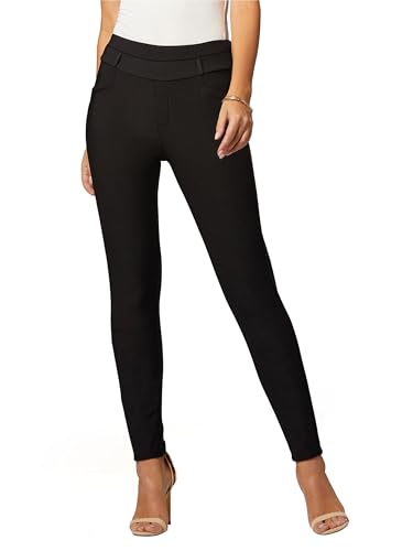 Conceited Women’s Stretch Ponte Work Pants with Tummy Control and Pockets