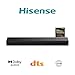 Hisense HS1000, 2.0 Kanal Soundbar, 120W max Audio Power, Dolby Audio, DTS Virtual:X, Voice Enhanced, TV Mode, EzPlay