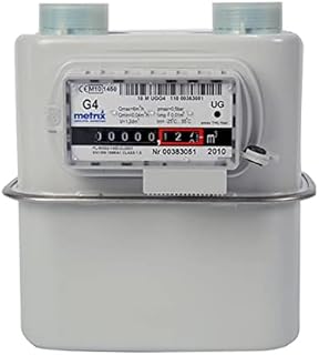 Compteur pour gaz GPL/méthane Classe G4 6 M3/H Int. 110 mm Culot 1 1/4