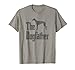 The Dogfather t-shirt, Greyhound silhouette, funny dog gift