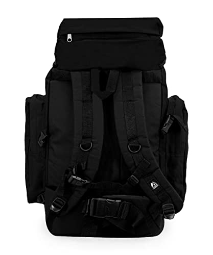 Everest Hiking Pack, Black, One Size4