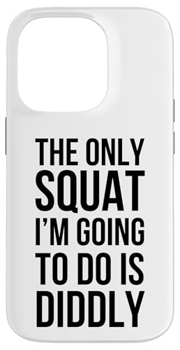 私がやろうとしている唯一のスクワットは、とても面白い運動をしないことです。 スマホケース iPhone 14 Pro 用
