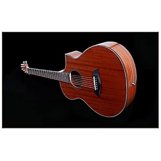 YouLpoet Guitare Acoustique Classique Pleine Taille 40 Pouces en Coupe Guitare Adulte Débutant Noyau en Acier Hexagonal… – Image 6