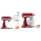 KitchenAid Food Processor and Ice Cream Maker Attachments for Stand Mixers, Standard and 2 Quart