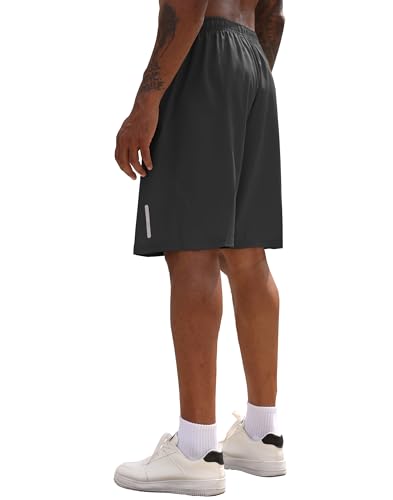 RPOVIG 3 Pack Men's Athletic Shorts Sets Gym Workout Short with Zippered Pockets Running Joggers Basketball Gift2