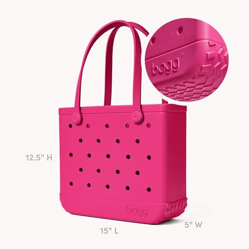 Image of BOGG BAG Medium Tote - 15 inch x 12.5 inch x 5 inch - Durable, Washable, Tip-proof - Beach, Pool, Boat, Work, Sports