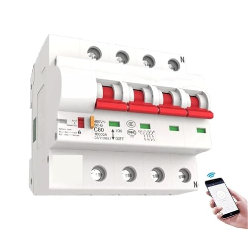 Disjoncteur Intelligent Tuya 40A WiFi pour Tableau Electrique Connecté
