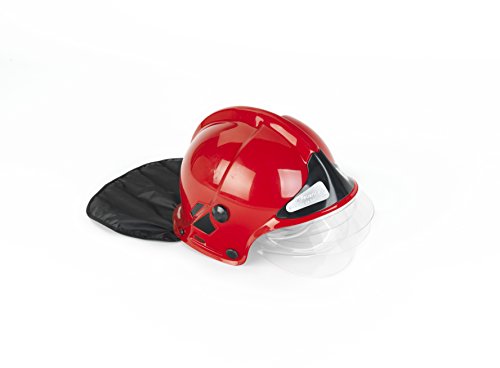 Theo Klein 8901 Fire Fighter Henry , Fire Helmet in Red I True to the Original Replica in MSA design I Movable visor I… – Bild 5