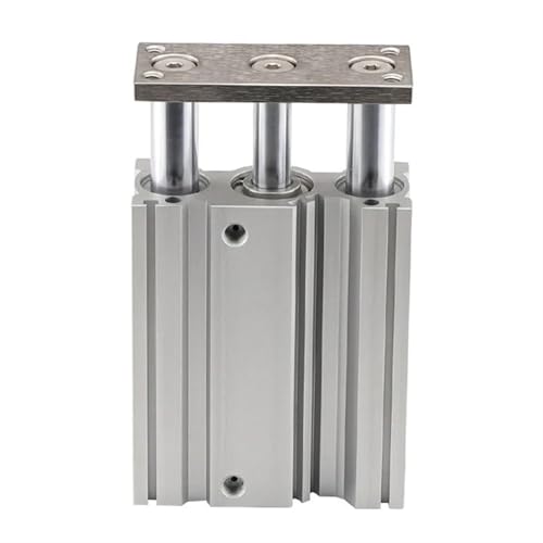 Cylindre de guidage compact MGQM anti-rotation à double tige pour outillage automatisé - 7