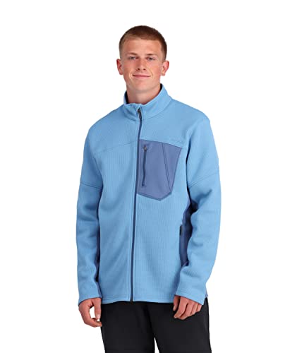 Image of Spyder Men's Bandit Hybrid Full Zip Mid Layer Jacket