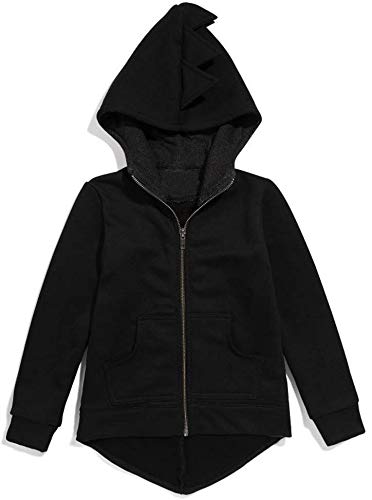 JFMDF 子供服 パーカー 子供 長袖パーカー フード付き 恐竜 ゴジラ トップス 可愛い ハロウィン 仮装 衣装 ベビー服 男の子 女の子 アウター グレー