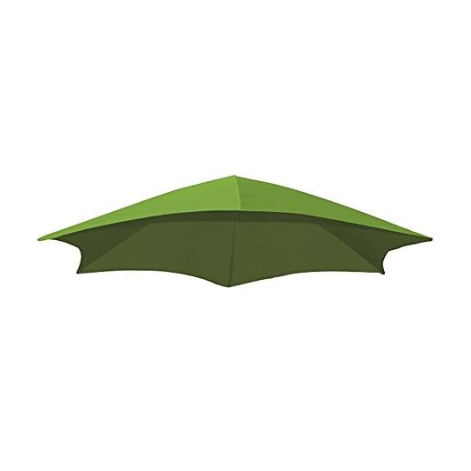 Vivere Dream Series Replacement Umbrella Fabric, Green Apple