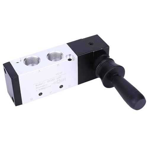 Valve de levier de main à commande manuelle fluide pour circuit pneumatique - 3