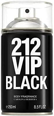 212 Vip Black Carolina Herrera - Body Spray - 250ml