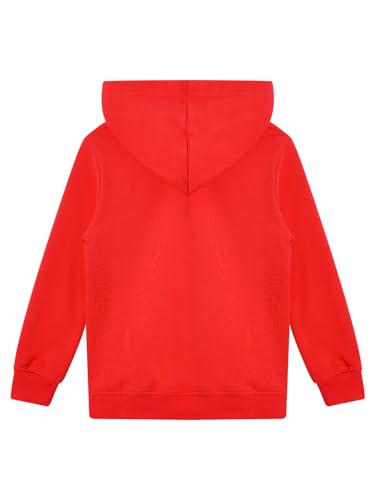 Yartina Kids Boys Girls Hooded Sweatshirt Jackets Casual Printed Hoodies Pullover Top for Spring Fall Warm Wear2