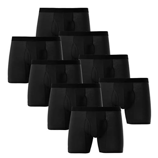 Xmiral 95 % bomull kalsonger herr boxershorts, retro shorts 8 st