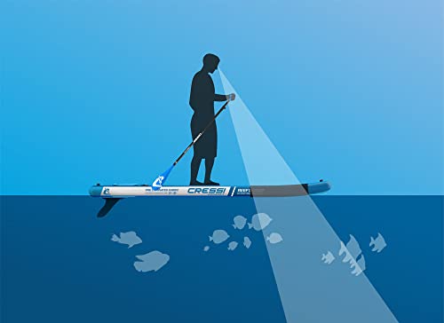 CRESSI Isup Complet Set - Kit de Tabla de Sup Fácil de Inflar (Menos de 10 Minutos) Completo con Todos los Accesorios Necesarios para el Transporte, Unisexe Adulte - imagen 5