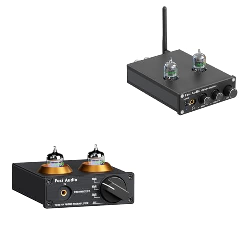 Fosi Audio T20 Bluetooth 5.0 Tube Amplifier Headphone Amp Support ...