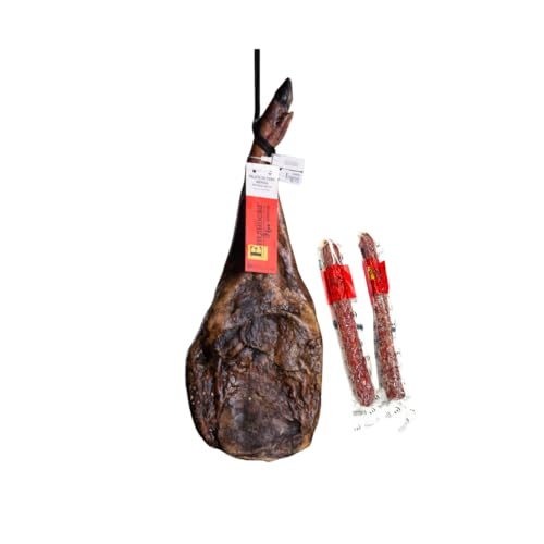 PALETA IBÉRICA DE SALAMANCA DE 4,3KG A 4,8 KG, Procesos 100% Naturales, ganado y fincas Propias y Embutidos ibéricos de Bellota (Chorizo y salchichón)