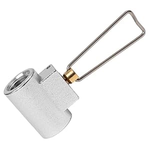 Propaanvuladapter, vulklepadapter, adapter voor draagbare kachel, vulconnector voor gastank, vuladapter voor campingpropaangas
