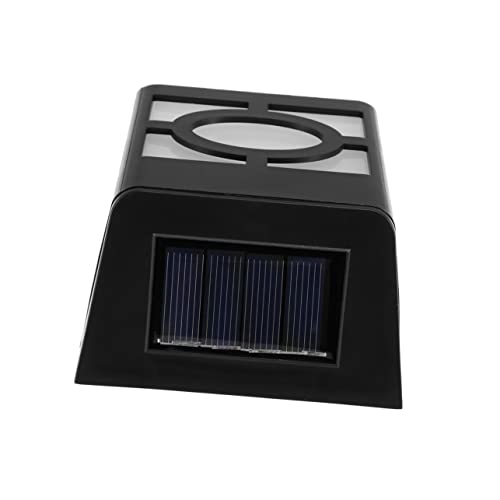 DOITOOL 4-Pack Led Solar Wall Lights Outdoor Solar Power Lamp for Yard Practical Solar Outdoor Lighting Tool White Light