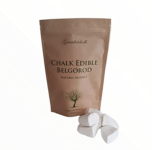 Edible Chalk, Belgorod Chalk, Natural Chalk, Chalk Food, Chalk Eating, Chalk belgorod, Chalk Chunks, 8 Oz (250 g)