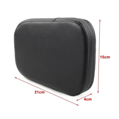 Coussin de dossier moto cuir PU accessoires pour Chopper custom