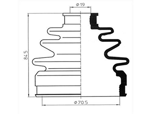 セイケン(Seiken) ドライブシャフトブーツキット SB157 600-00157