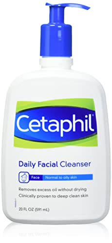 Cetaphil Face Wash, Daily Facial Cleanser for Combination to Oily...