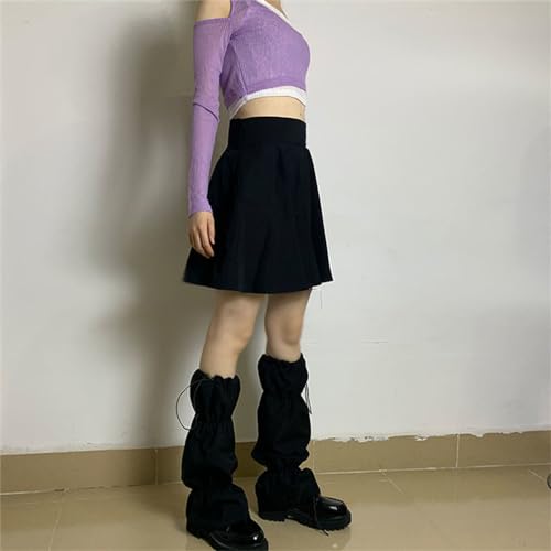 Image of Sup-Coente Y2k Fashion Leg Warmers For Women Harajuku Leg Sleeve