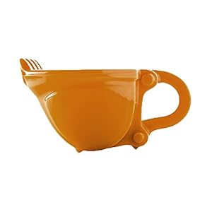 Mingl Creative Coffee Cup, 3D Excavator Bucket Model Plastic Coffee Mug with Spade Shovel Spoon Funny Digger Cake…