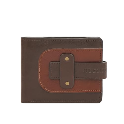 Image of Hidesign Men Brown /Tan Fort Worth W2 Casual Bi-Fold M