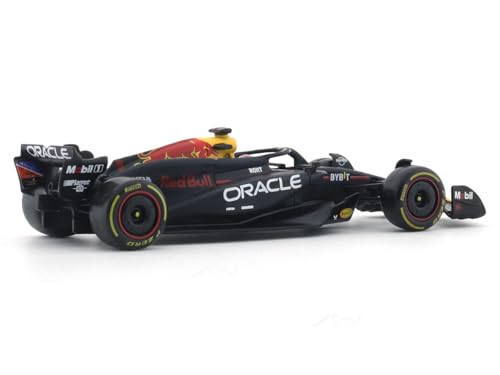 Image of Bburago 1:43 Red Bull RB20 F1 Die‑Cast Car - Max Verstappen Replica, Formula 1 Collectible, Miniature Racing Model, F1 Fan Gift & Motorsport Display