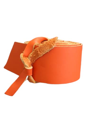 Wrap Your Wood Orange Colored Saddle Horn Wrap