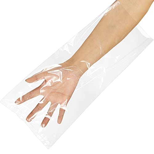 130 Counts Plastic Glove Liners for Hand and Foot, Liners Bath Wax Therapy Bags, Paraffin Bath Hand and Foot Liner