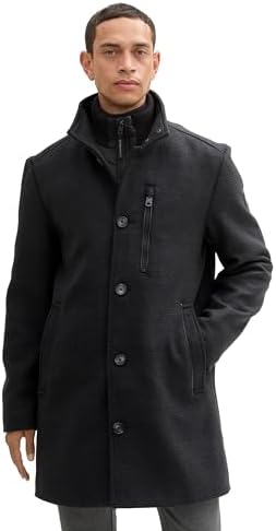 TOM TAILOR 1043708 heren Wollen Mantel