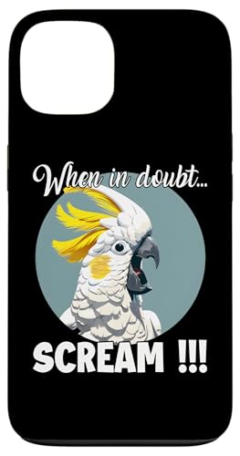 Cockatoo Meme T�A�ʔ������ѐ����グ�Ă���L�o�^�� �X�}�z�P�[�X iPhone 13 �p