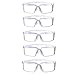 mozeeda Safety Glasses Anti-fog Clear Safety Goggles Eye Protection Safety Goggles AdjustableTemples,High Transmission, Lightweight & Comfortable Lightweight Protective Glasses.
