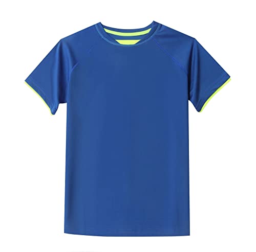 Image of DANI CHINS Boys Loose Athletic Short-Sleeve Shirt and Active Mesh Shorts Set