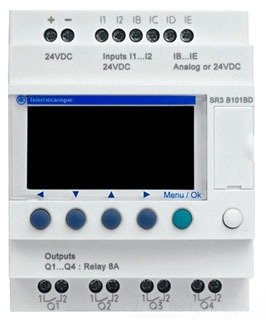 Logic Relay, 100-240Vac, with Display
