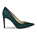 Nine West Women's Oraye Pump, Dark Green Suede 300, 9.5