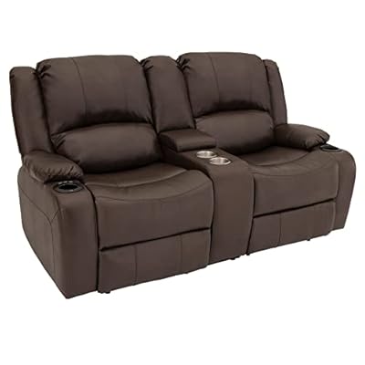 RecPro Charles 67" Powered Double RV Wall Hugger Recliner Sofa RV Loveseat from RecPro