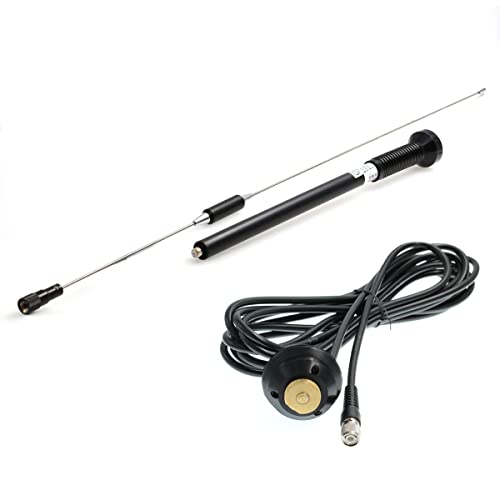 DRRI ラジオホイップアンテナ 450-470MHZ BNCコネクタケーブル付き Trimble GPS用