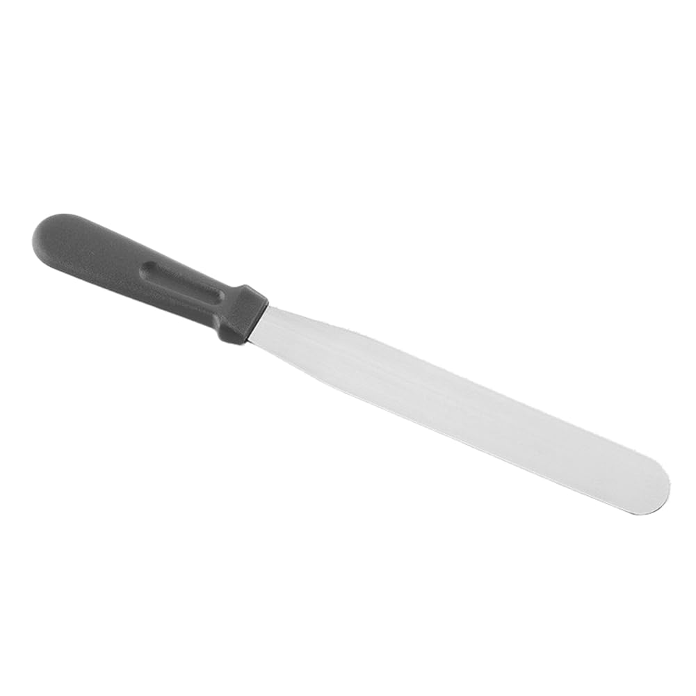 EYAKEG Straight Icing Spatula, 10-Inch Blade, 14.5-Inch Overall, Silver