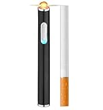 【Caractéristiques principales du briquet électrique】 : Ce briquet électrique utilise une cellule lithium-ion/un plasma d'arc for allumer les bougies, etc. Briquet à fil de tungstène coupe-vent, appuyez sur le bouton vers le haut for allumer, appuyez sur le bouton vers le bas for éteindre. Contrairement aux briquets traditionnels et aux briquets à jet, le vent n'a aucun effet sur ce briquet électrique.