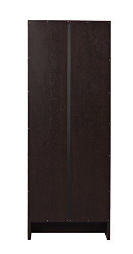 Lexis 3-Shelf Book Shelf, Dark Wenge