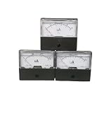 DH-670 DC uA Analog Microammeter Panel Ampere Meter Current Meter Current Tester DC 50uA 100uA 200uA 300uA 500uA 1000uA(200UA)