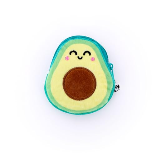Mr. Wonderful - Monedero con llavero, minilibreta y hoja de pegatinas - Aguacate