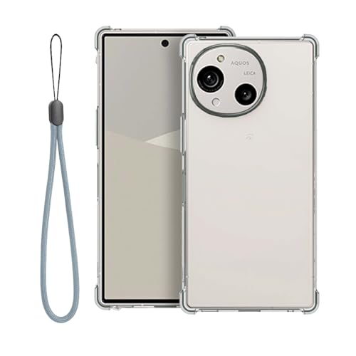 SHARP AQUOS R10 �p �P�[�X �J�o�[ �S���� �N���A �P�[�X YAJOJO �G�A�o�b�O �ϏՌ� TPU�o���p�[ ��ʃ����Y�ی� �����h�~ �S�ʕی� ���ϖh�~ �w��h�~ �����₷���y�N���A �z